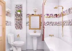 Bathroom tiles photo for a small bath