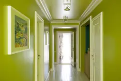What color to paint the walls in the apartment hallway photo design
