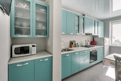 Kitchen In Mint Color Design Photo