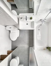 Design Of A Combined Toilet In An Apartment