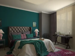 Сочетание цветов с серым цветом в интерьере спальни фото
