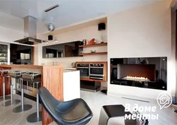 Кухни гостиные с барной стойкой фото дизайн