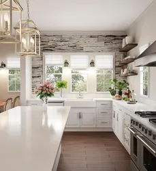 Photo Project Of A Kitchen In A Cottage