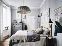 Bedroom Design In Scandinavian Style Photo