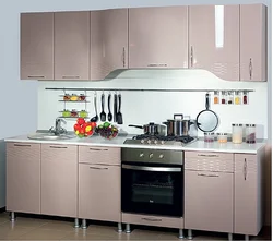 Cappuccino color in the kitchen interior photo