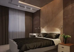 Спальни в коричневых тонах интерьер