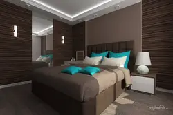 Bedrooms In Brown Tones Interior