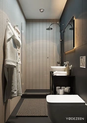 Photo of bathroom modern design 3 sq m