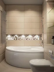 Пәтер фотосуретіндегі бұрыштық ванна бөлмелері