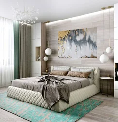 Stylish bedroom interior