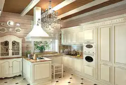 How to furnish a kitchen in a house photo