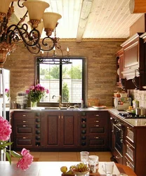 How to furnish a kitchen in a house photo