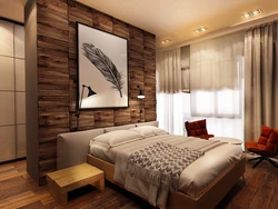 Original wall design in the bedroom