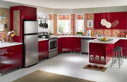 Beautiful kitchen furniture photo