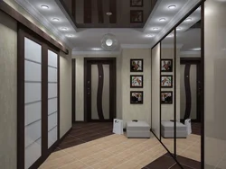 Hallway for a square corridor in an apartment photo