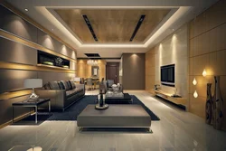 Apartment finishing design in a modern style photo