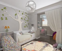 Спальня С Детской Кроватью В Одной Комнате Фото Дизайн