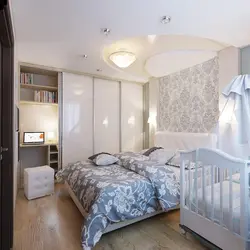 Спальня С Детской Кроватью В Одной Комнате Фото Дизайн