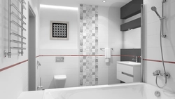 Photo Of Tile Layout In The Bathroom