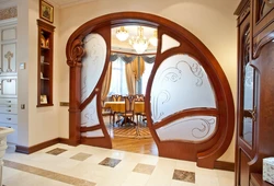 Photo Of The Arch In The Apartment Decoration