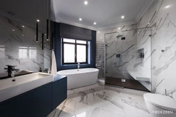 Bathtub in high-tech style photo