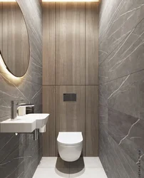 Modern Design Of Bath And Toilet Separately Photo
