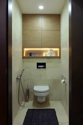 Toilet renovation photo in an ordinary apartment