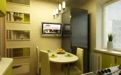 TV in the kitchen where to place a photo