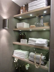 Bathroom Shelf Design