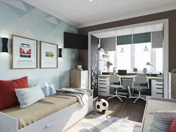 Bedroom design for 2 teenagers