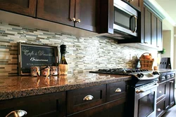 Kitchen design work area walls