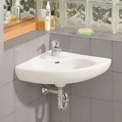 Small washbasins for bathroom photo