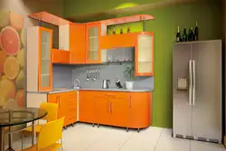 Kitchen set in a small kitchen with your own photos