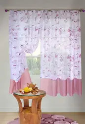 Sew beautiful curtains for the kitchen photo