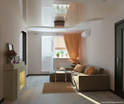 Дизайн проходной гостиной комнаты в хрущевке