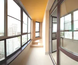 Балкондар мен лоджияларды жылтырату фото