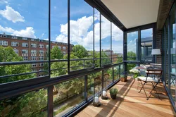 Glazing Of Balconies And Loggias Photo