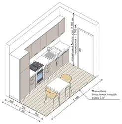 Kichik O'Lchamli Oshxonalar Gaz Bilan 5 Kv.M Dizayn