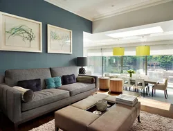 Living Room Design In Apartment Wall Color