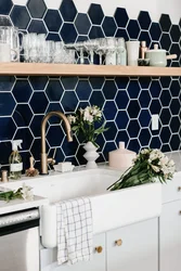 Honeycomb Tiles In The Kitchen Interior Photo