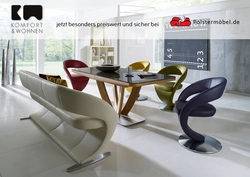 Modern Chairs In The Kitchen Interior Photo