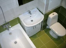 Туалет і ванна ў адным стылі фота хрушчоўцы