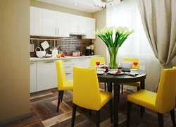 Interior of the dining area in the kitchen photo gallery