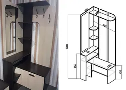 Hallway diagrams photo drawings