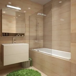 Bathroom design for a regular apartment