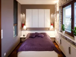 Small bedroom design 6 sq.m.