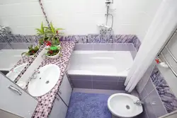 Small bathrooms photo in panel