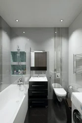 Small bathrooms photo in panel