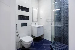Photo Of A Bathroom With A Shower Photo In Khrushchev