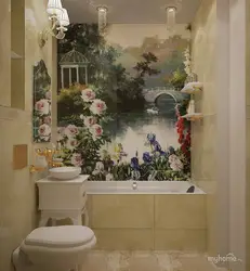 Картины в ванной в интерьере